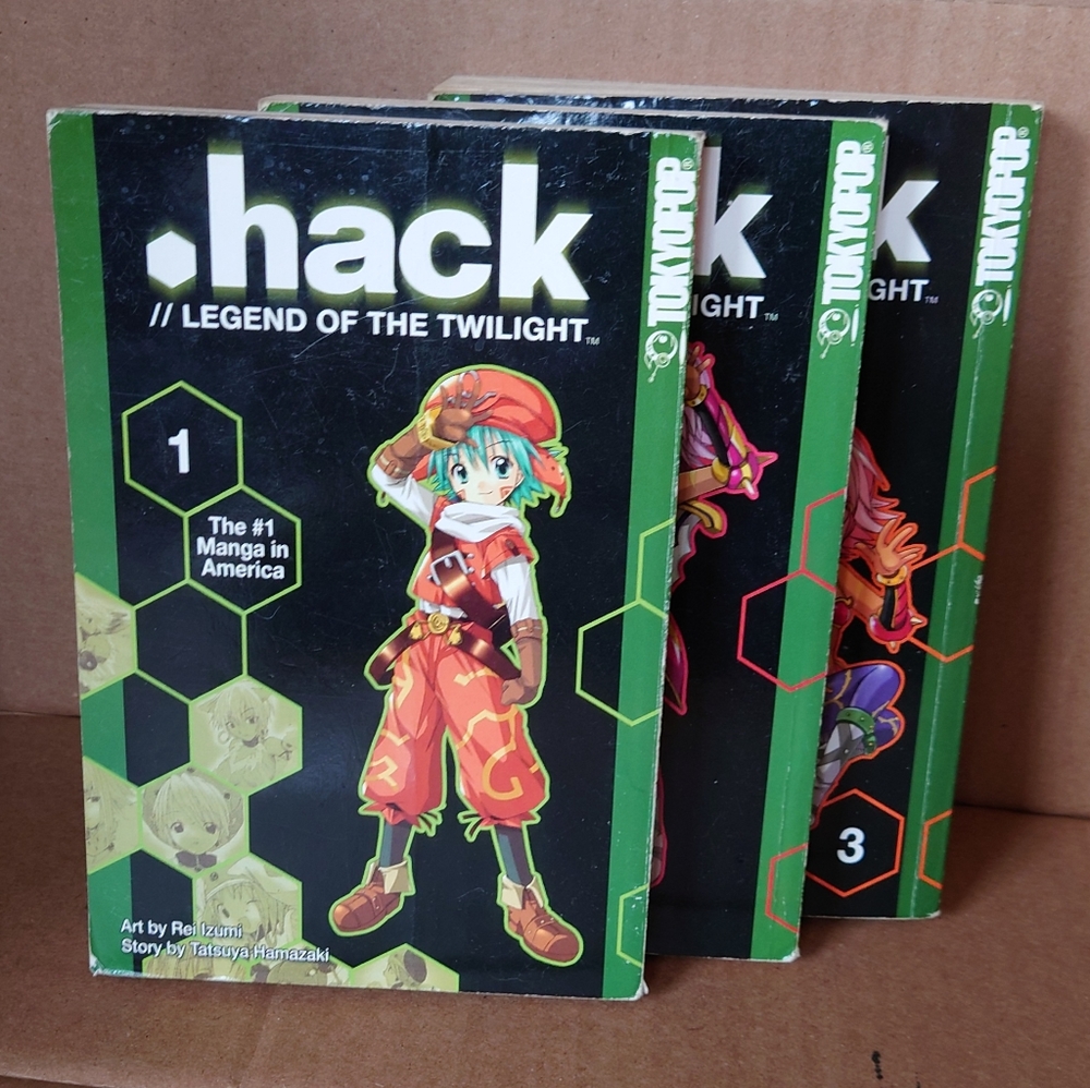 Complete manga series: .Hack // legend of the twilight
